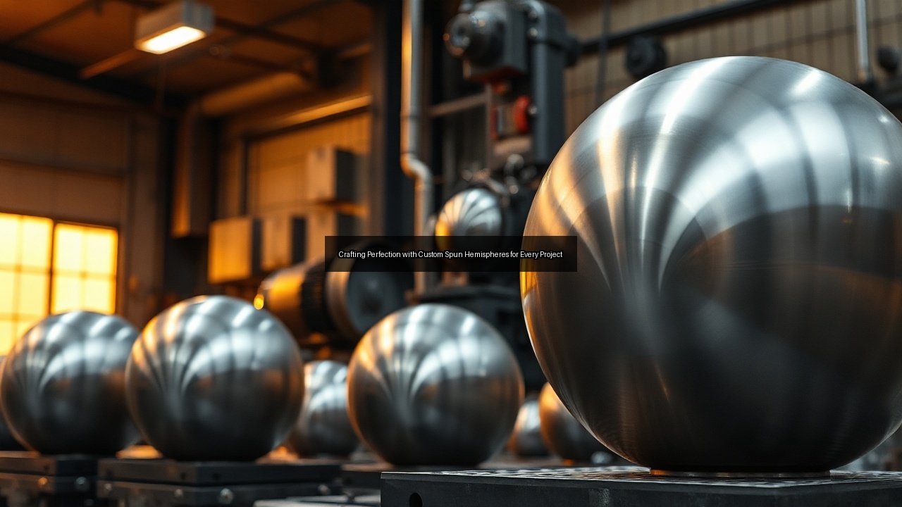 metalworking hemisphere machinist custom spun metals